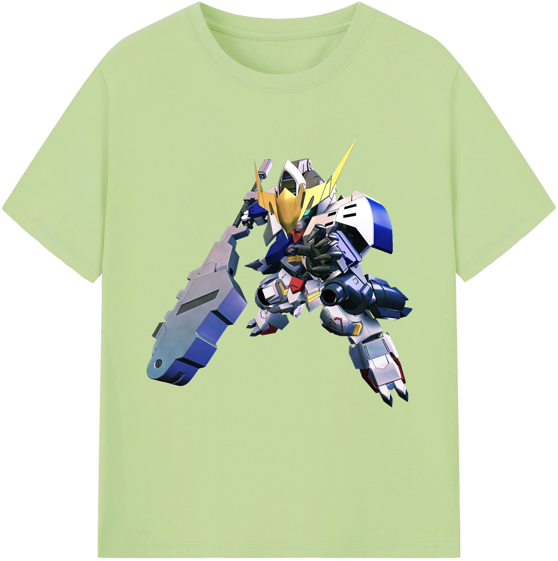 （画像用） 機動戦士ガンダム Mobile Suit Gundam 綿100％半袖Tシャツ（フロントプリント）